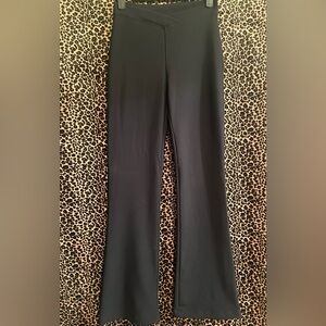 Vintage Y2K NWT A. Byer Classic Black Flare Pants size small